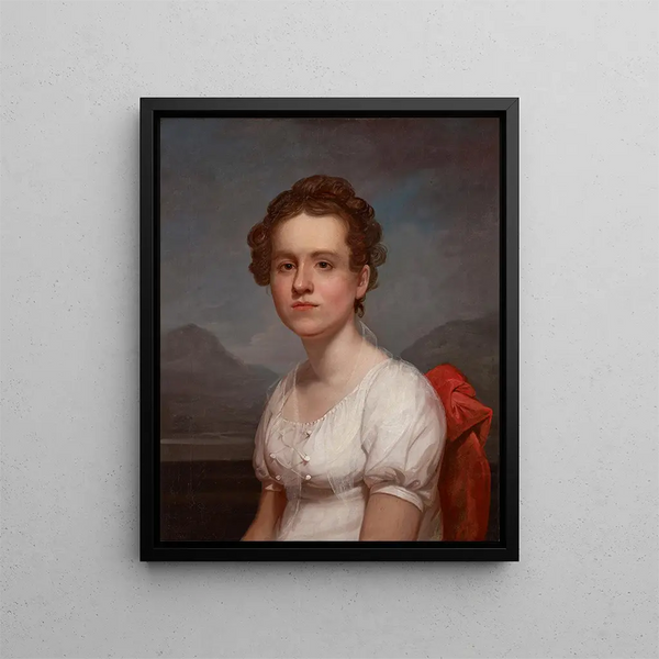 Rembrandt Peale - Portrait Of Helen Miller Mrs Charles G Mclean.webp