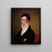 Rubens Peale - Rembrandt Peale — inramlat konstverk på väggen
