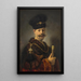En ädelpolack - Rembrandt van Rijn — inramlat konstverk på väggen
