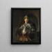 Bellone - Rembrandt van Rijn — inramlat konstverk på väggen