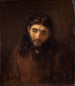 Tête du Christ - Rembrandt van Rijn — vy av konstverket
