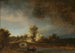 Landskap med en stenbro - Rembrandt van Rijn — vy av konstverket