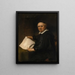 Lieven Willemsz van Coppenol - Rembrandt van Rijn — inramlat konstverk på väggen