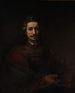 L'homme à la loupe - Rembrandt van Rijn — vy av konstverket