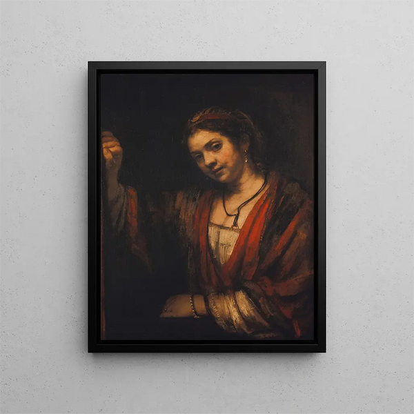 Rembrandt van Rijn - Portrait of Hendrickje Stoffels.webp