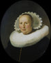 Porträtt av Maertgen van Bilderbeecq - Rembrandt van Rijn — vy av konstverket