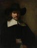 Portrait av en man - Rembrandt van Rijn — vy av konstverket
