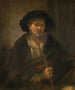 Porträtt av en gammal man - Rembrandt van Rijn — vy av konstverket