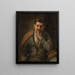 Saint Barthélemy - Rembrandt van Rijn — inramlat konstverk på väggen