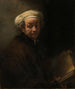 Självporträtt som aposteln Paulus - Rembrandt van Rijn — vy av konstverket