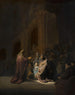 Chant de louange de Siméon - Rembrandt van Rijn — vy av konstverket