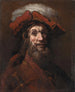 Skiss för Den riddare med falk kallad Den korsfarare - Rembrandt van Rijn — vy av konstverket