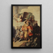 L'âne du prophète Balaam - Rembrandt van Rijn — inramlat konstverk på väggen