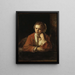 La femme de ménage - Rembrandt van Rijn — inramlat konstverk på väggen