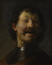 L'homme qui rit - Rembrandt van Rijn — vy av konstverket