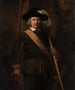 Le porte-étendard Floris Soop 1604-1657 - Rembrandt van Rijn — vy av konstverket