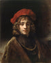 Titus, konstnären Rembrandt van Rijns son — vy av konstverket