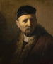 Tronie av en gammal man - Rembrandt van Rijn — vy av konstverket