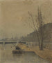La Seine vid Solférino-bron - René Billotte — vy av konstverket