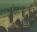 Pont Charles i Prag - René Leclercq — vy av konstverket