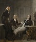 Johan Fredrik Aminoff Johan Albrekt Ehrenström och Gustaf Mauritz Armfelt - René Théodore Berthon — vy av konstverket