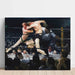 Reproduktion av målningen av boxningsmöte hos Sharkey - George Bellows