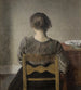 Repos - Vilhelm Hammershøi — vy av konstverket