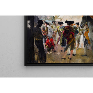 Reproduction Avant la corrida - Joaquín Sorolla