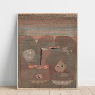 Reproduction Barbarian Sacrifice - Paul Klee