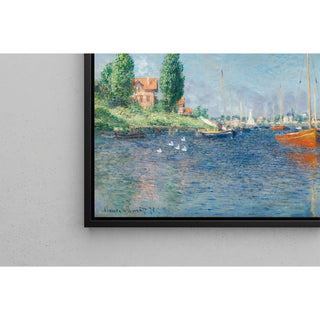 Reproduction Bateaux rouges, Argenteuil de Claude Monet