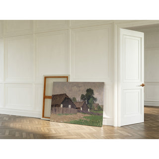 Reproduction Bauernhäuser bei Klagenfurt - Alfred Zoff