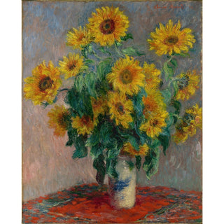 Reproduction Bouquet de tournesols - Claude Monet