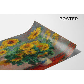 Reproduction Bouquet de tournesols - Claude Monet