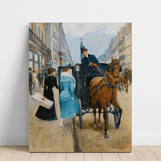 Reproduction Courses Rue De La Paix - Jean Béraud