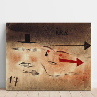Reproduction Dix-sept, Fou - Paul Klee