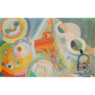 Reproduction Étude pour "Air, fer et eau" - Robert Delaunay