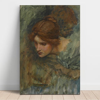 Reproduction Étude pour la tête de Vénus dans L'Éveil d'Adonis - John William Waterhouse