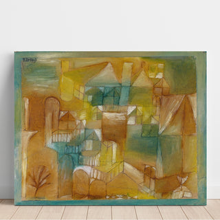 Reproduction Façade Brown-Green - Paul Klee