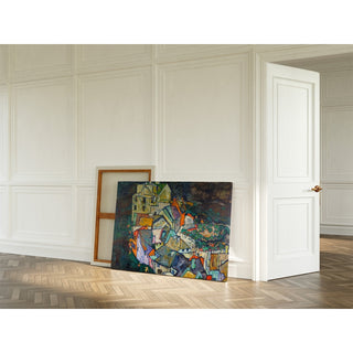 Reproduction Fin de la ville ou esquisses de portrait de Heinrich Benesch - Egon Schiele