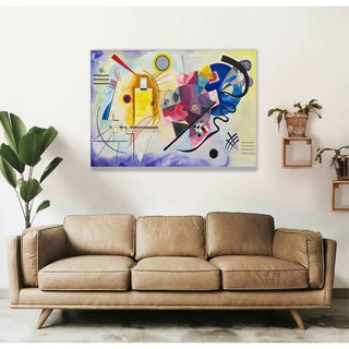 Reproduction Jaune Rouge Bleu - Wassily Kandinsky