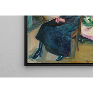 Reproduction Jeune femme assise - Edvard Munch