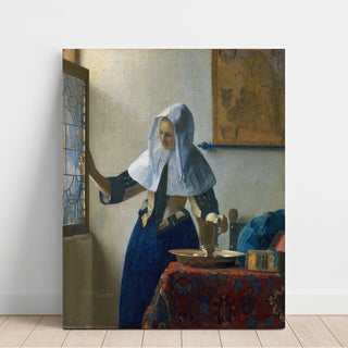 Reproduction Jeune femme avec une cruche d'eau - Johannes Vermeer