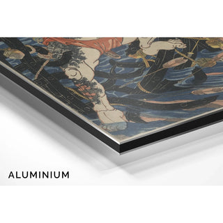 Reproduction Kinhyōshi Yōrin, héros du Suikoden - Utagawa Kuniyoshi