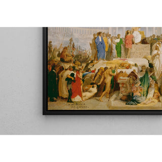 Reproduction L'âge d'Auguste, la naissance du Christ - Jean-Léon Gérôme