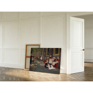 Reproduction La Cour de l’orphelinat à Amsterdam - Max Liebermann