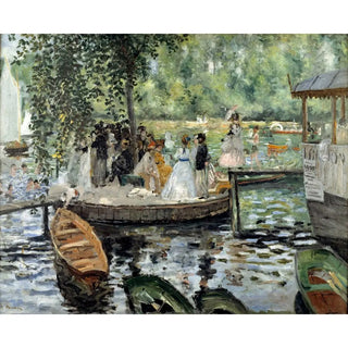 Reproduction La Grenouillère - Pierre-Auguste Renoir