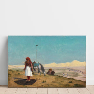 Reproduction La Prière dans le Désert - Jean-Léon Gérôme