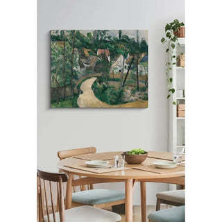 Reproduction La Route tournante - Paul Cézanne