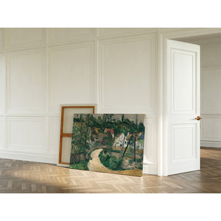 Reproduction La Route tournante - Paul Cézanne