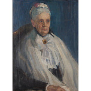 Reproduction La grand-mère de l'artiste, la baronne von Dardel - Nils Dardel